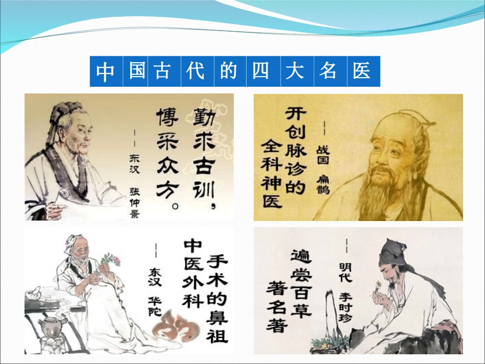 中国古代的四大名医概要_第2页