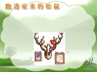跑进家来的松鼠-(3)