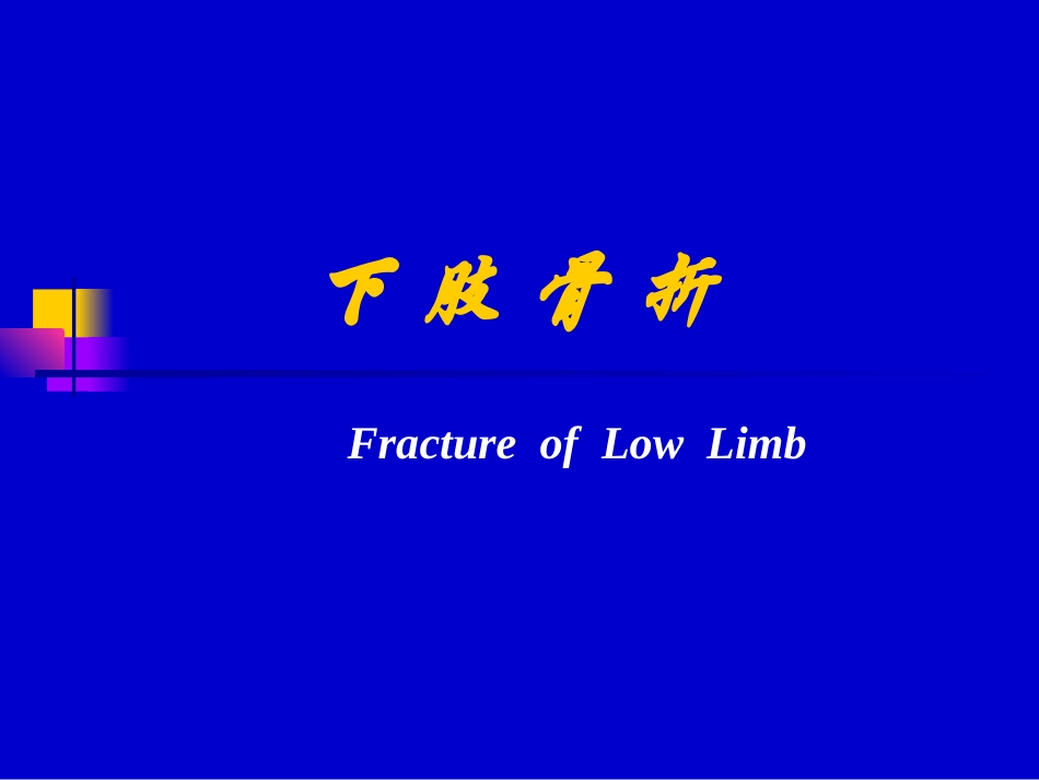 下肢骨折牵引图片2材料_第1页