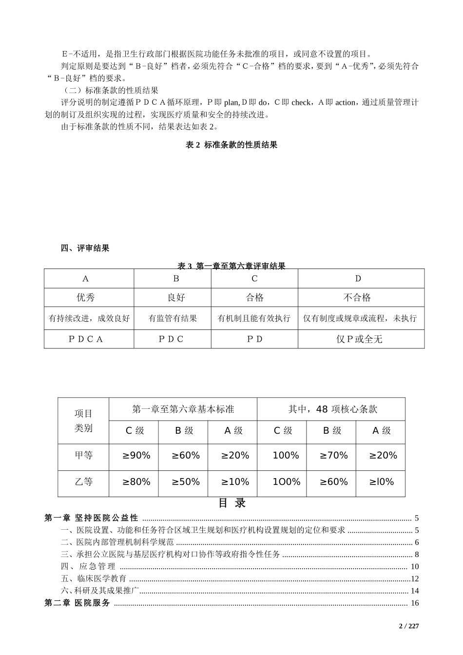 三级综合医院评审标准实施细则(2011-word版)_第2页