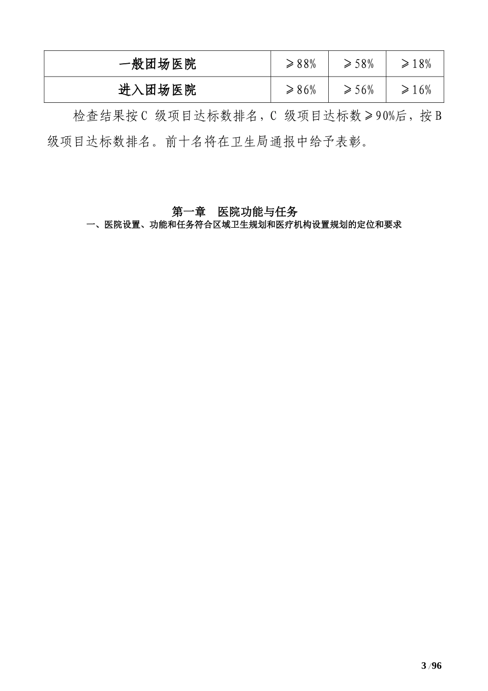 一级综合医院评审标准实施细则_第3页