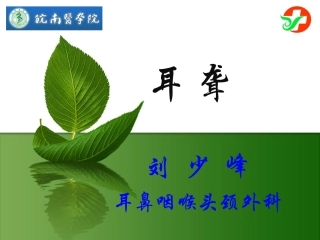 【医学超级全】复件 耳聋