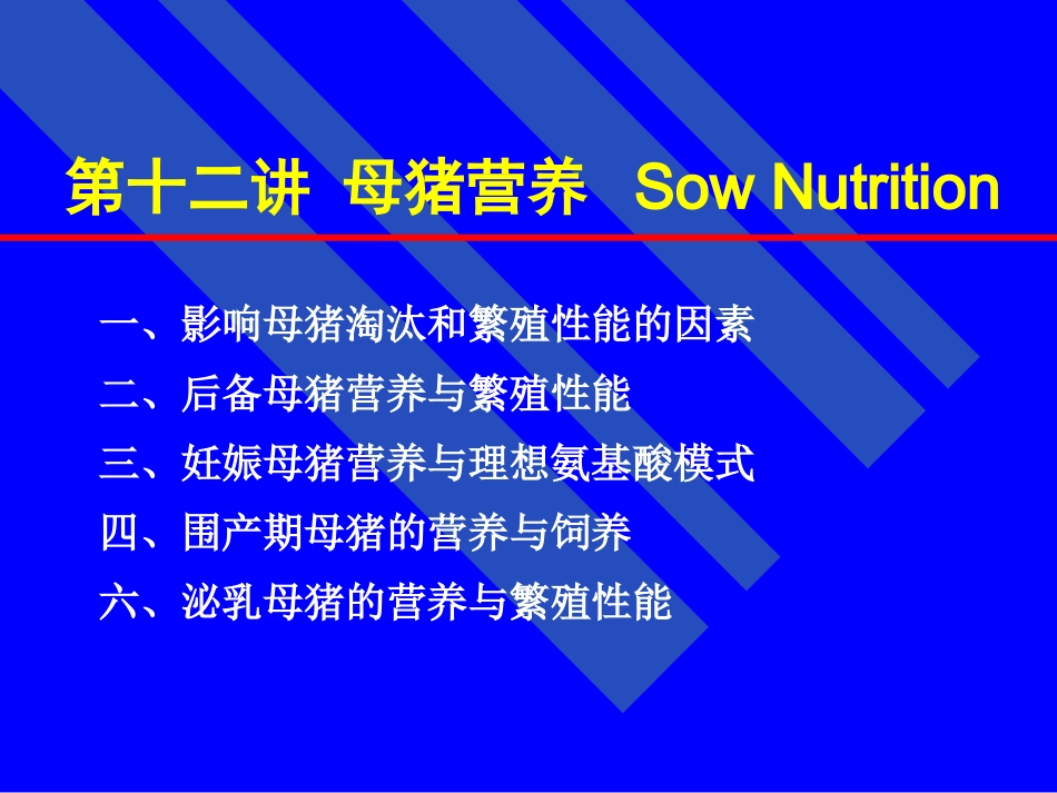 【2019-2020年整理】母猪营养_第1页