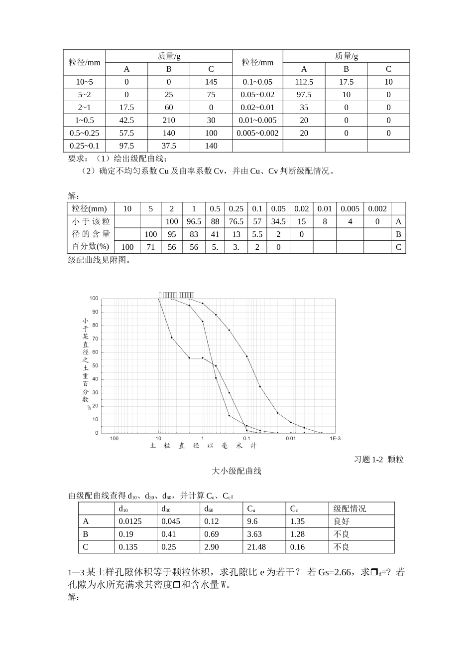 《土力学》作业答案_第2页