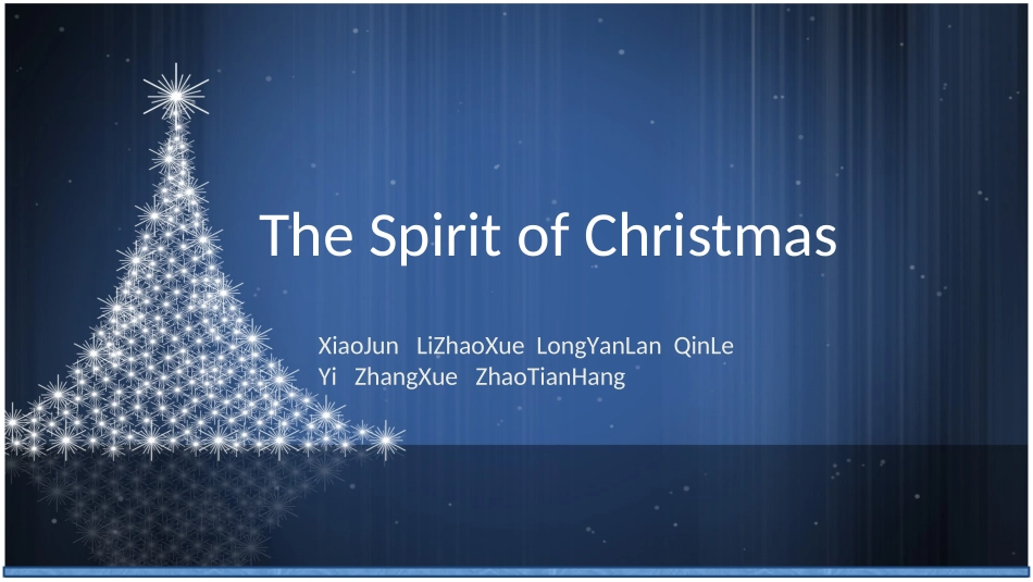 The-spirit-of-Christmas(圣诞精神)_第1页