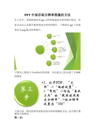 ppt中如何保存高分辨率图像