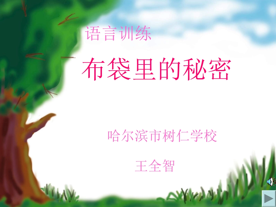 1《布袋里的秘密》王全智_第1页