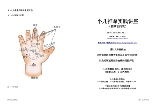 ITman小儿推拿实践讲座-推拿法列表-打印版-黑白-1.1.0