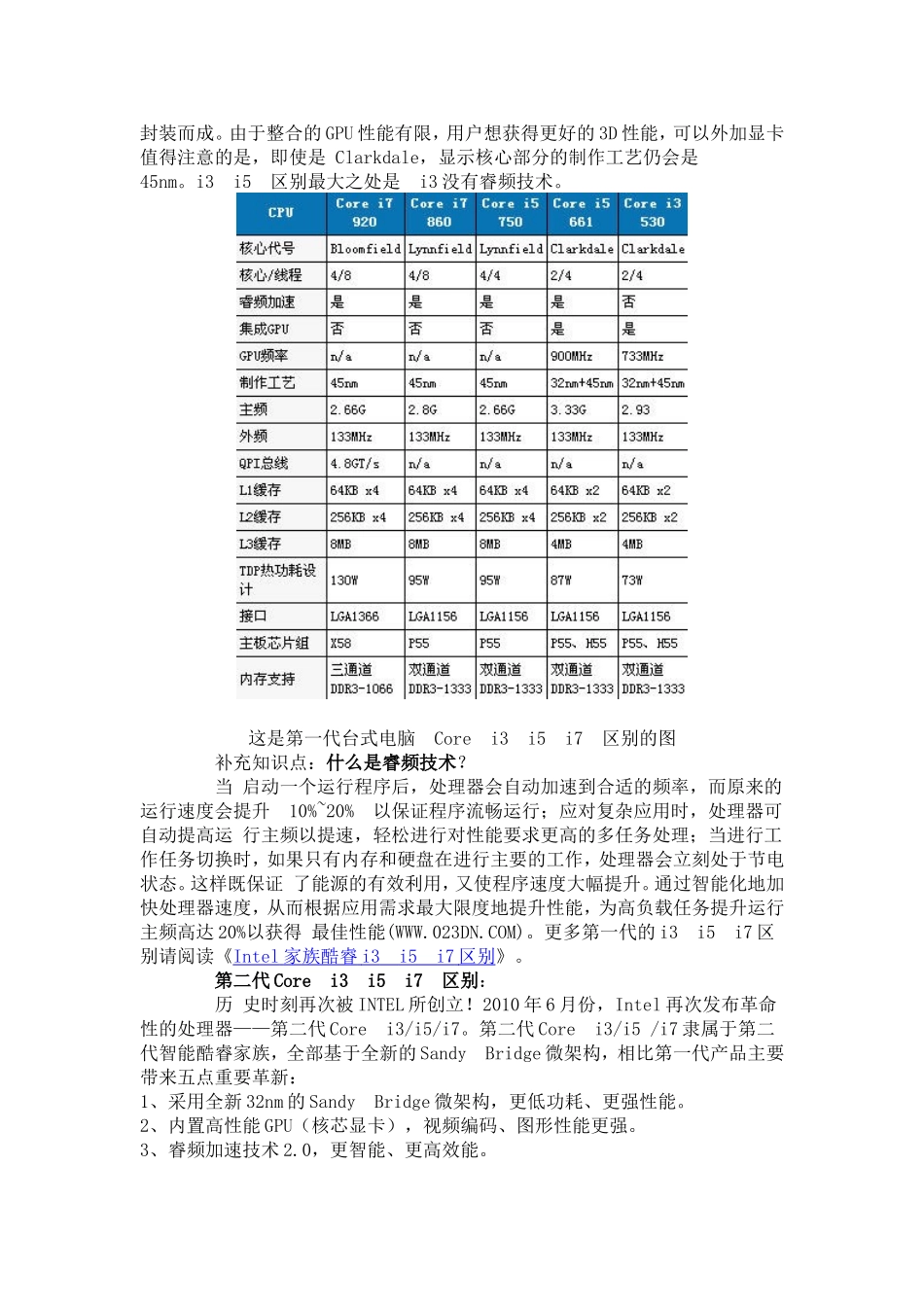 i3_i5_区别：酷睿i3_i5_i7的区别大全_第2页