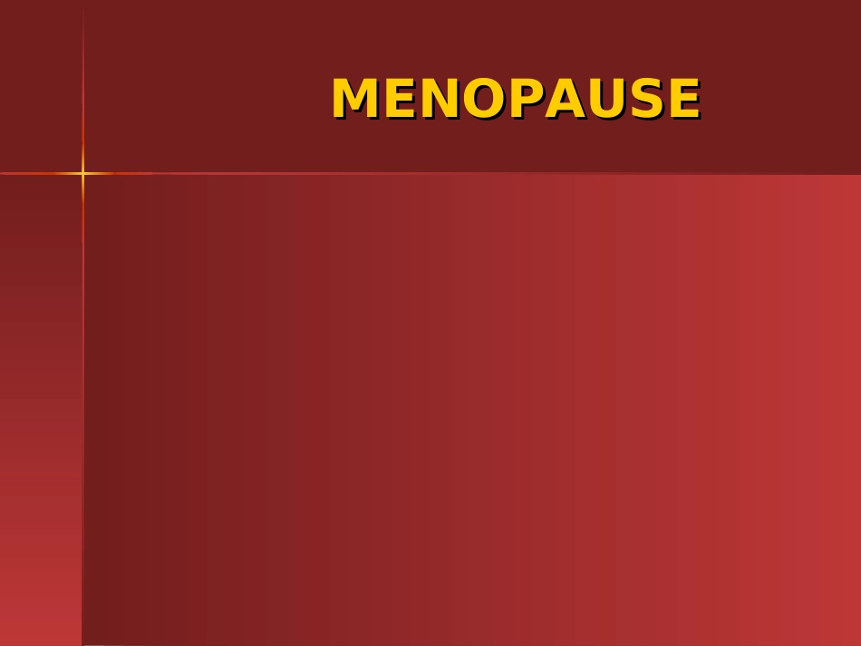 HOMONEREPLACEMENTTHERAPY(HRT)：激素替代疗法(HRT)_第1页