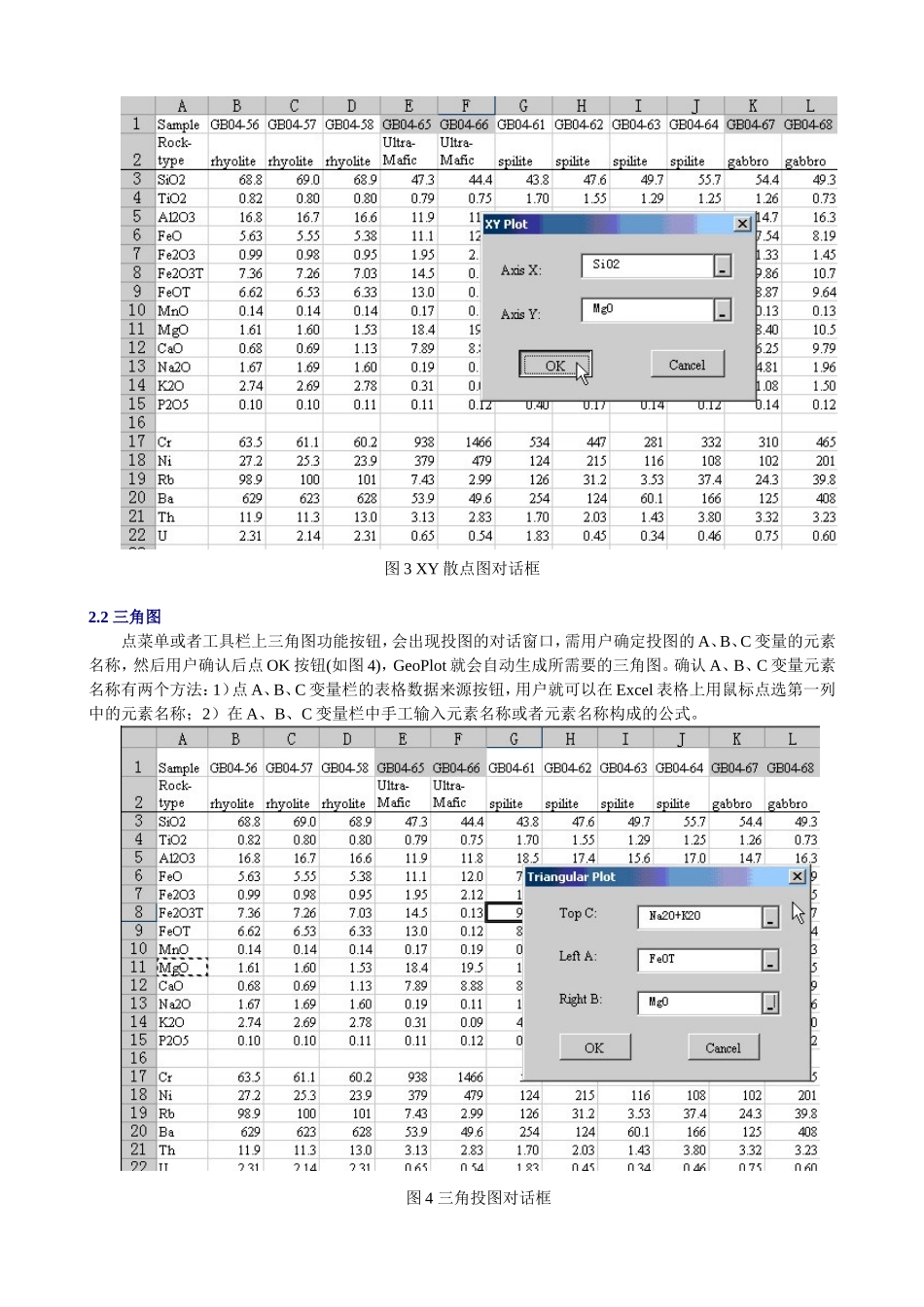 GeoPlot地球化学数据投图软件-使用说明_第3页
