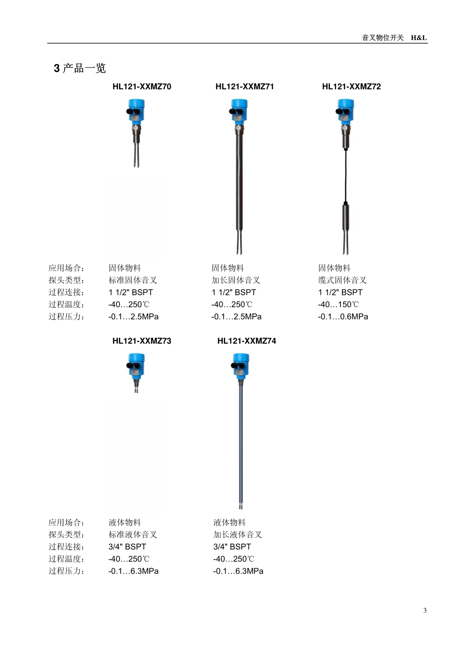 GC-M-PROSTECH443-12音叉料位计样本_第2页