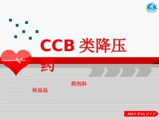 CCB类降压药