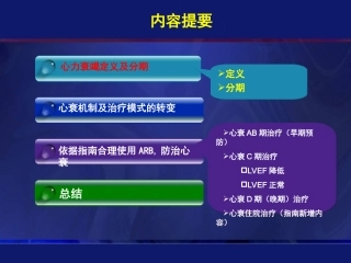 CCAHA心衰指南看ARB在心血管事件链的地位