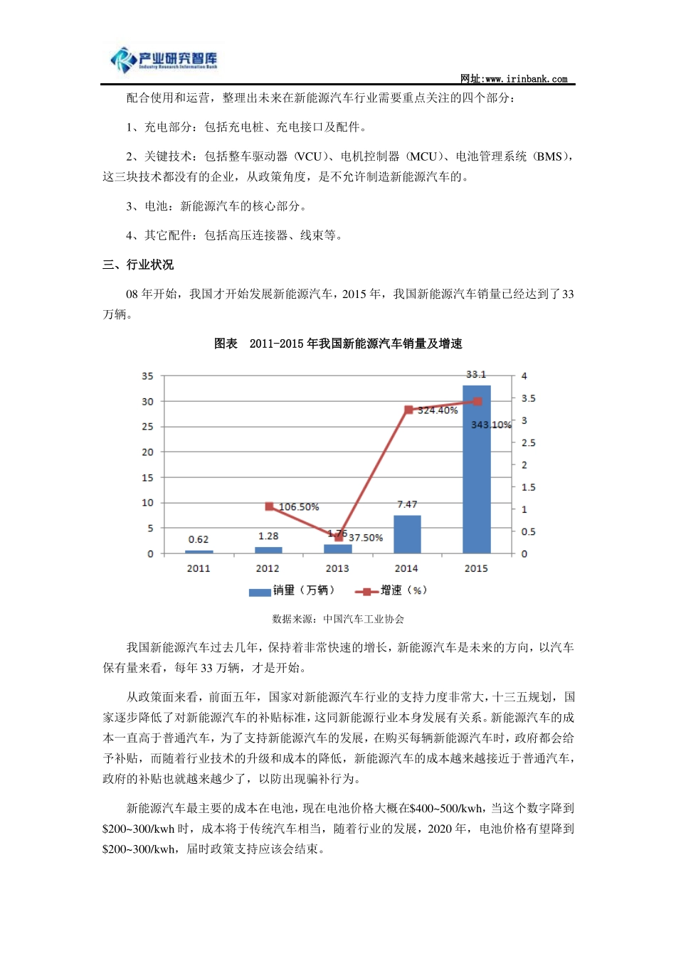 中国新能源汽车行业发展规模现状分析_第2页