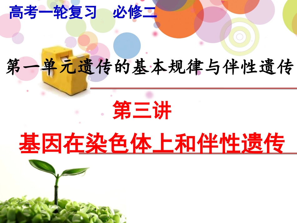 A常染色体遗传病最大的特点_第1页