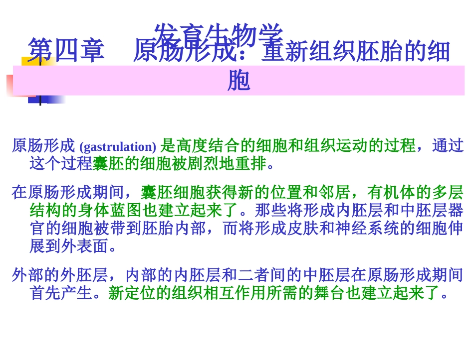A-第4章--原肠形成_第1页