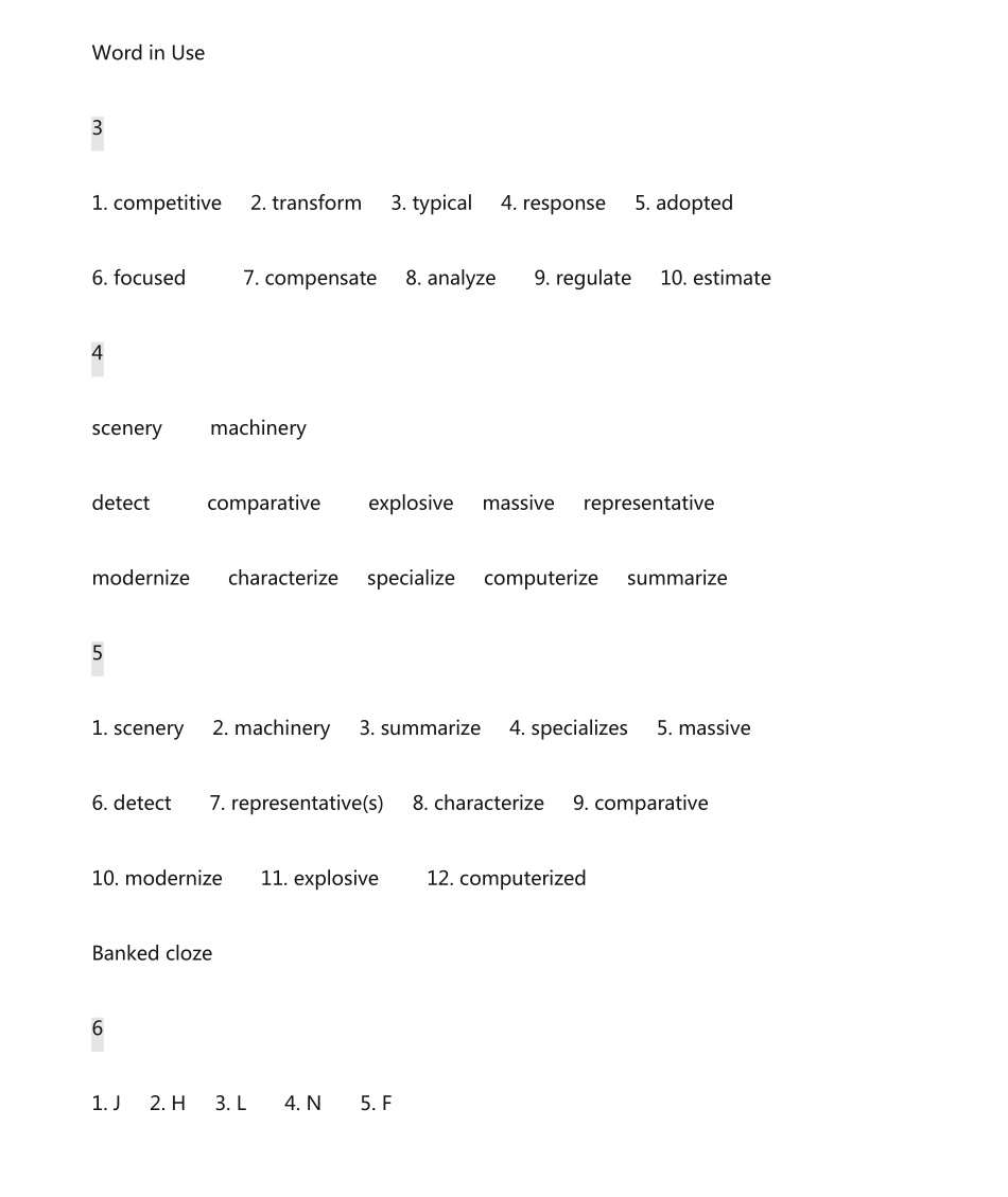 新视野大学英语第三版读写教程第一册第三单元课后练习答案 _第1页