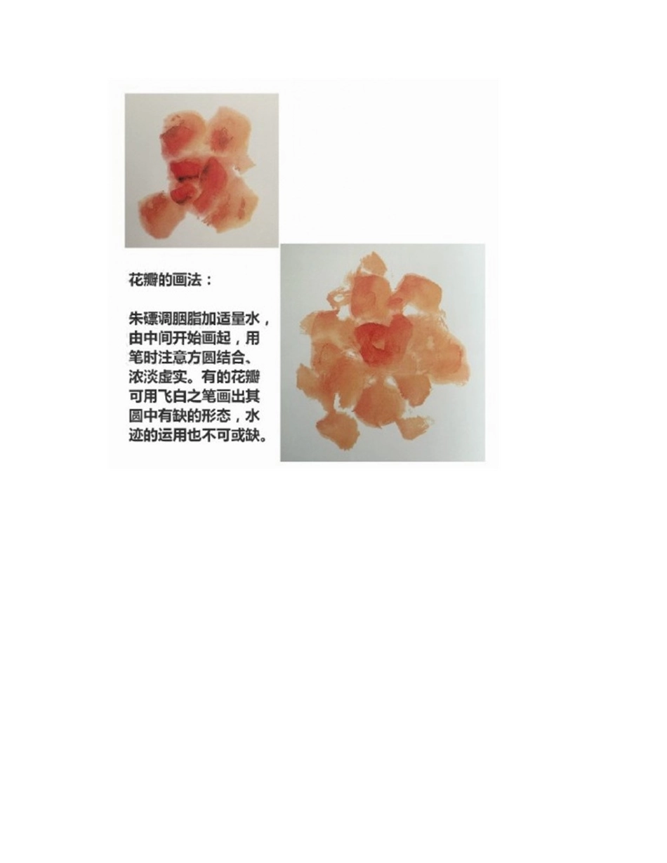 写意国画牡丹花头画法国画教程_第2页
