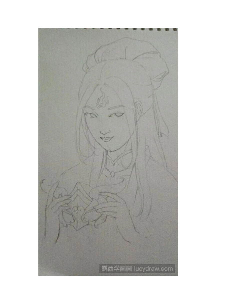 妖族公主水彩画教程水彩画教程_第2页