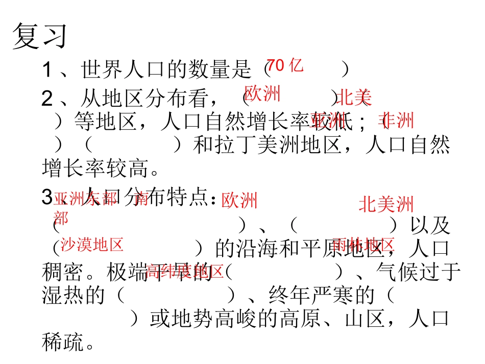 人口问题和不同的人种_第1页
