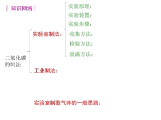 2015年第五章复习(二氧化碳的制法)