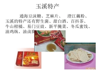 红塔区特产小吃研究