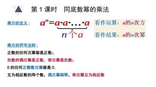 14.1同底数幂的乘法