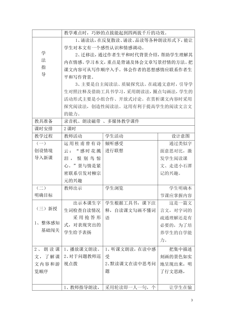 八年级上册-----小石潭记_第3页