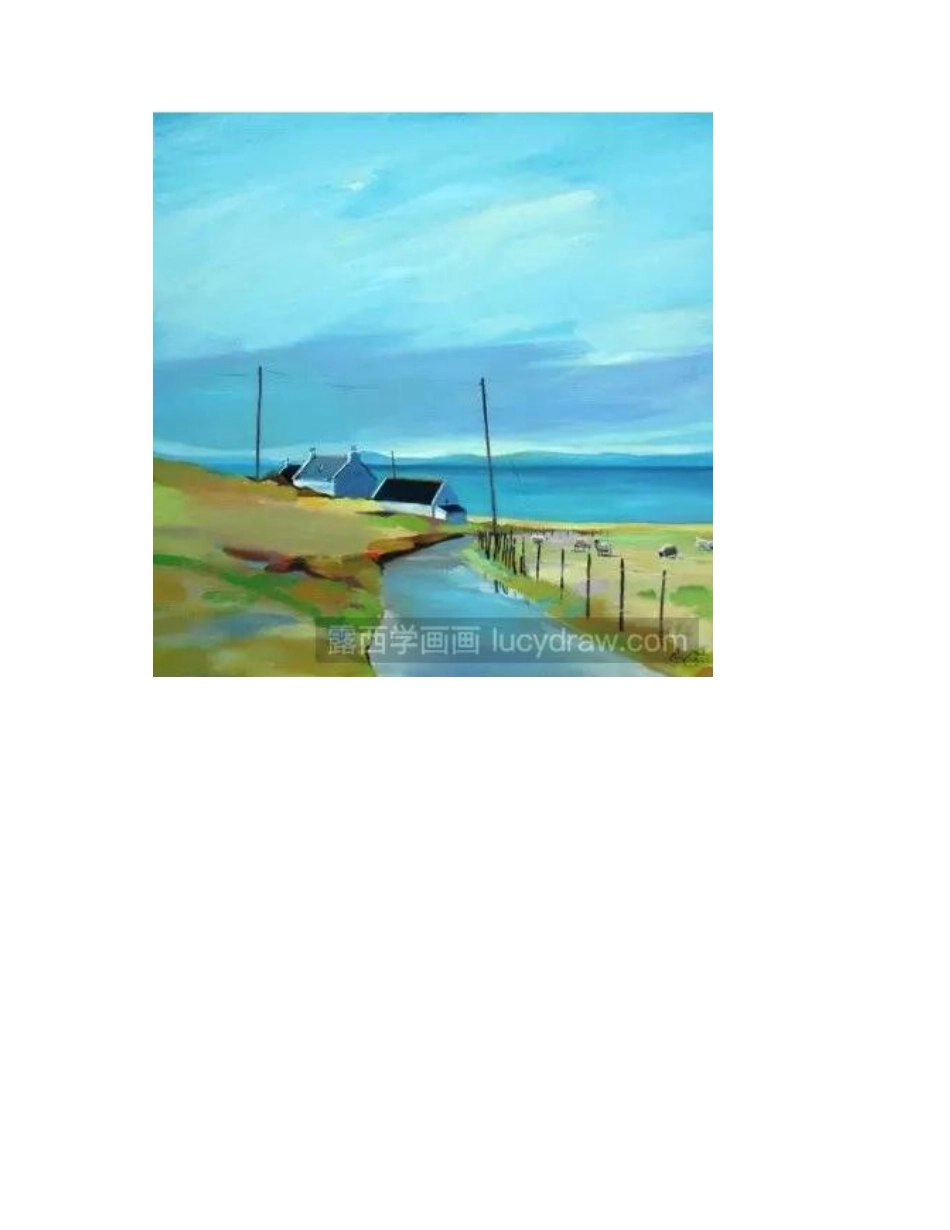 一组色粉画作品整理，这色彩美炸了！色粉画作品_第2页