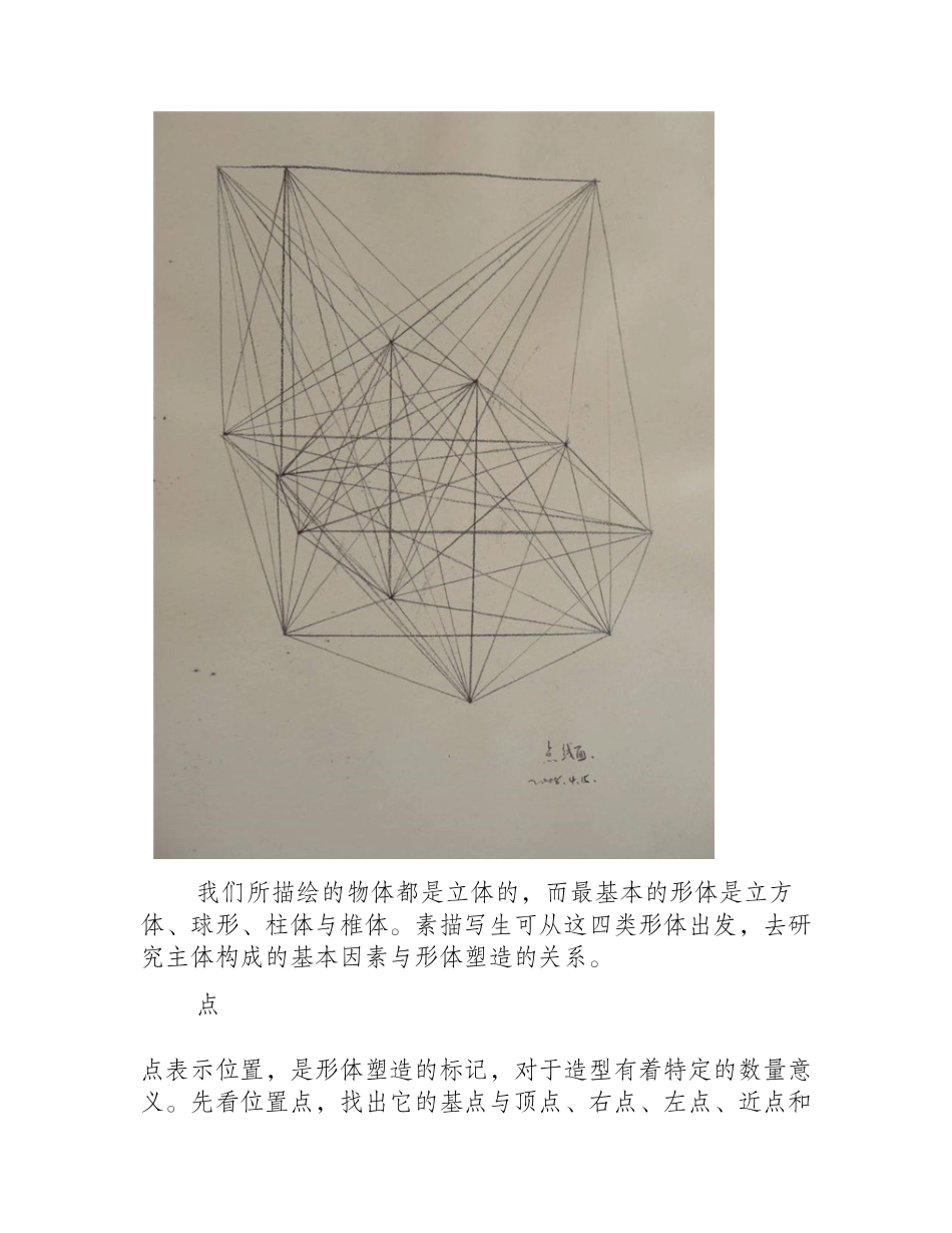 自学素描基本入门教程素描教程2_第2页
