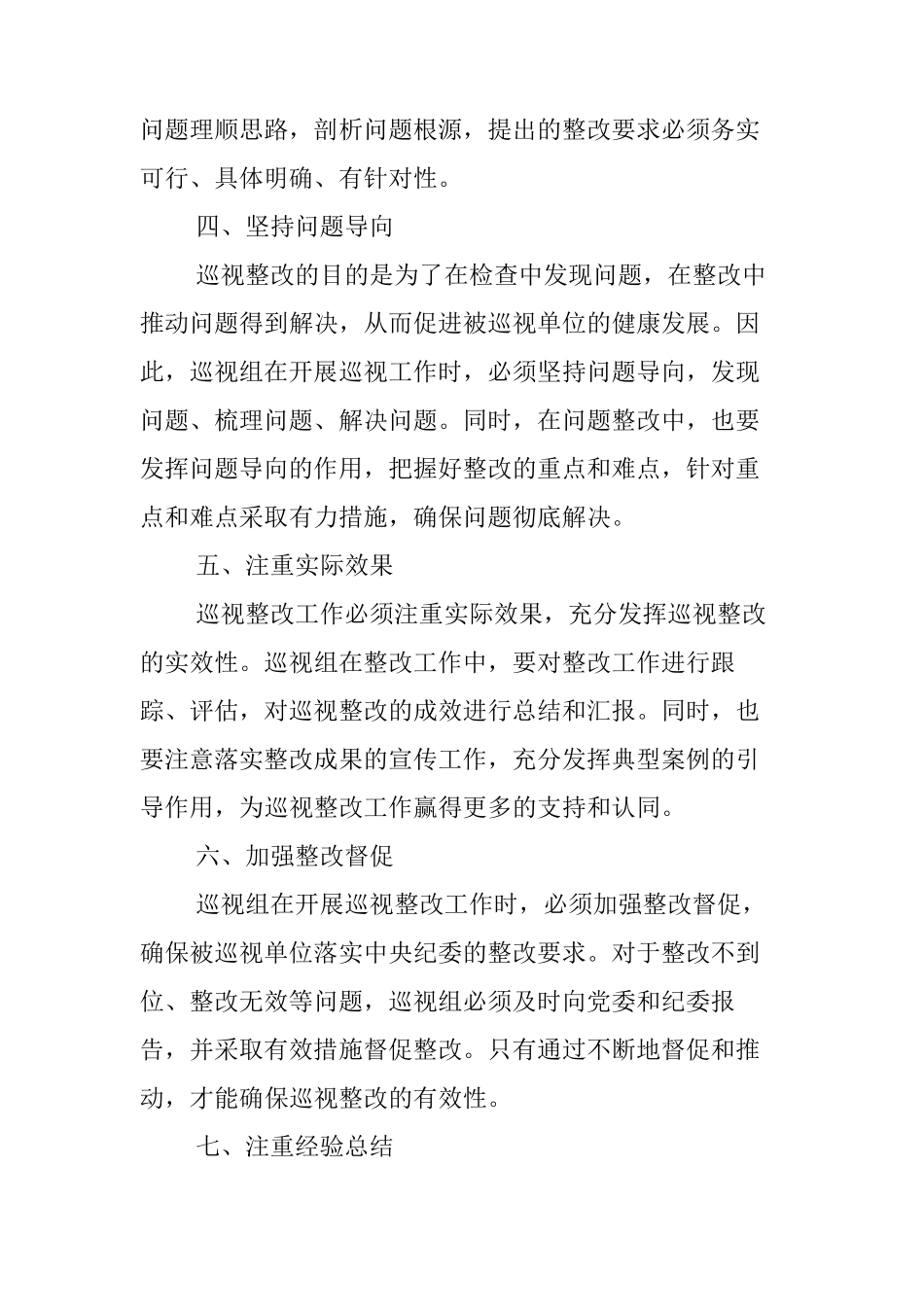 巡视整改原则 _第2页