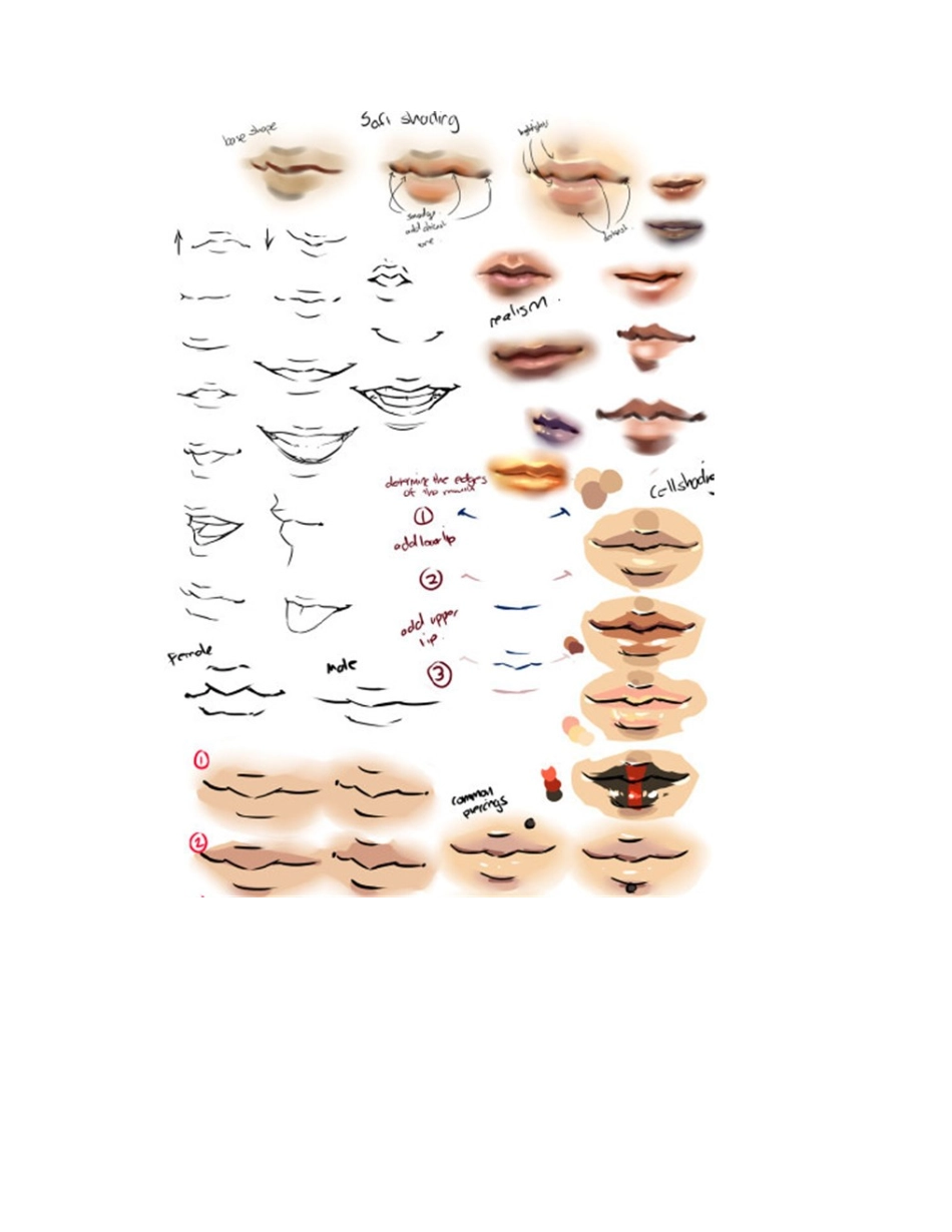 怎样画漫画人物的嘴巴_漫画教程1_第2页