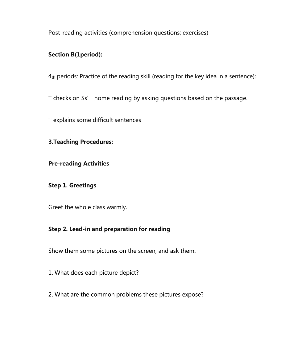 新视野大学英语第三版读写教程第一册Unit7教案 _第2页