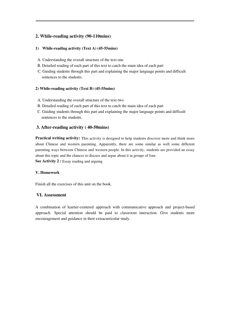 新视野大学英语读写教程3(第三版)Unit8教案 _第2页