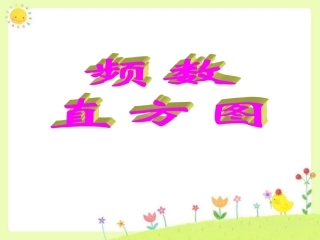 《频数直方图》课件2