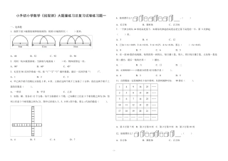 小升初小学数学《找规律》大题量练习总复习试卷练习题一 