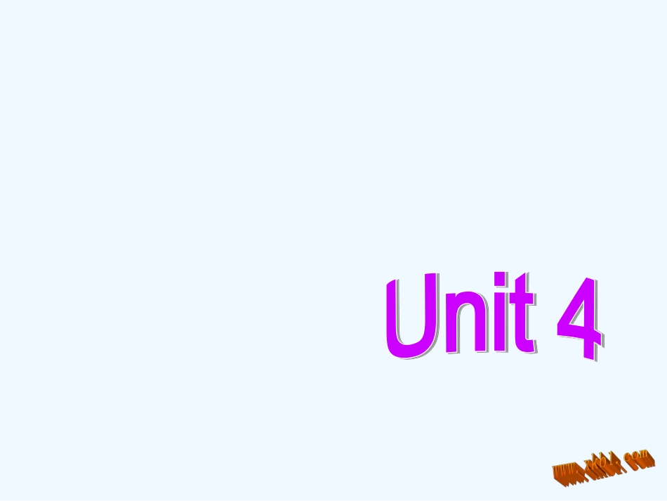 2014新版九年级Unit-4-Section-B-a-2f_第1页