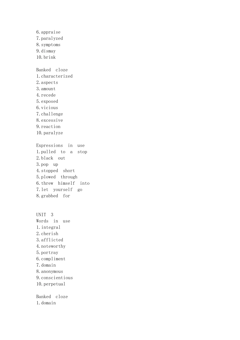 新视野大学英语(第三版)读写3答案 _第2页