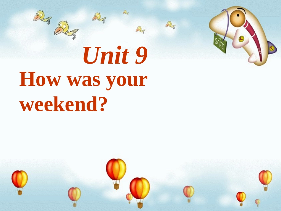 七年级英语Unit9第2-3课时_第1页