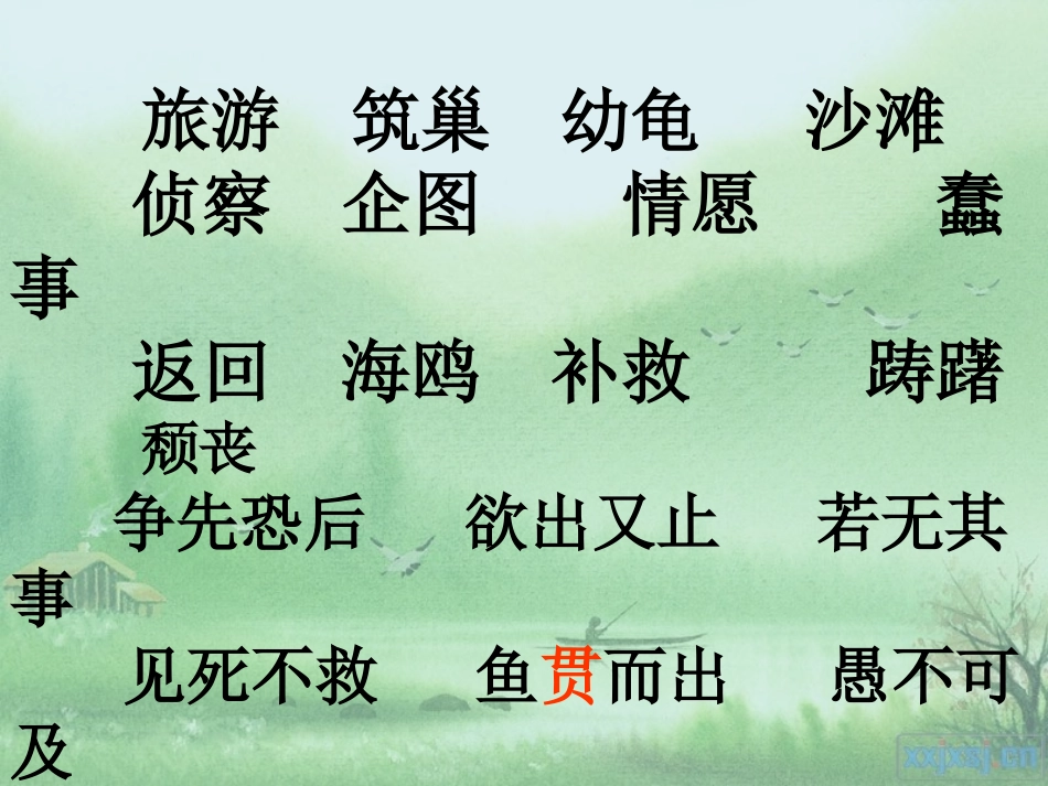 人教版四年级语文下册《自然之道》_第3页