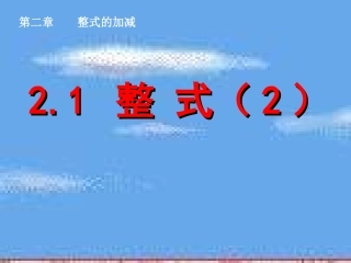 整式.1--整式(2)