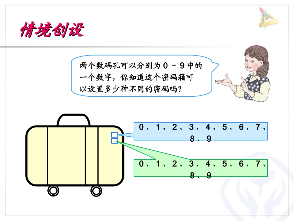 人教2011版小学数学三年级稍复杂的排列问题._第2页
