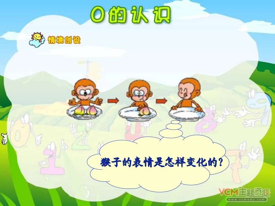 人教版一年级数学上册《0的认识》PPT课件1_第2页