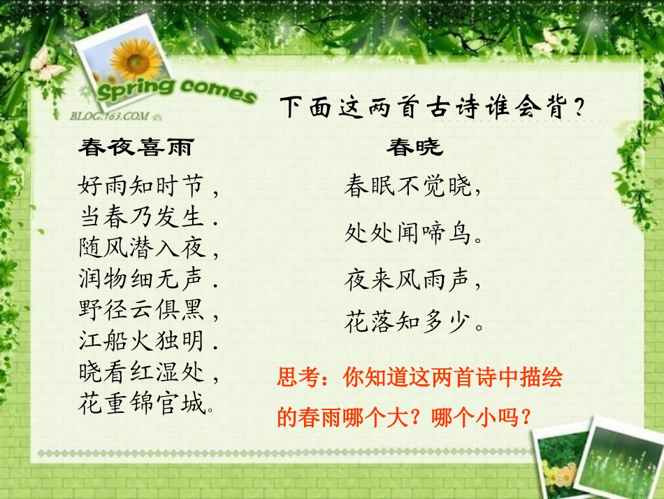 雨下得有多大ppt_第2页