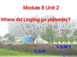 外研版Module8Unit2教学课件