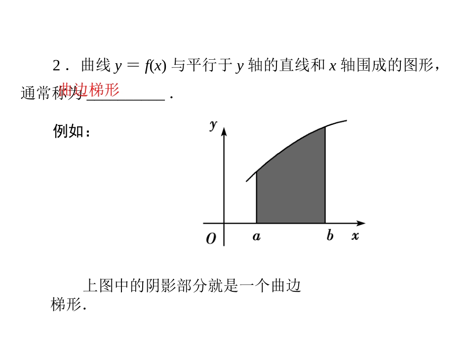2013-2014学年高中数学人教A版选修2-2同步辅导与检测：1.5.1曲边梯形的面积_第2页
