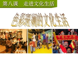 《色彩斑斓的文化生活》教学课件