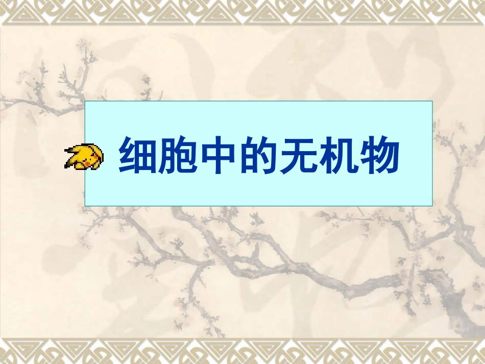 2.5-细胞中的无机物--课件-谭霞_第2页