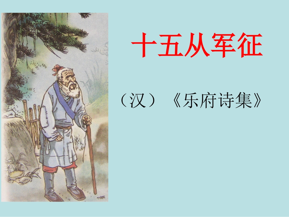 《十五从军征.》课件ppt-2_第3页
